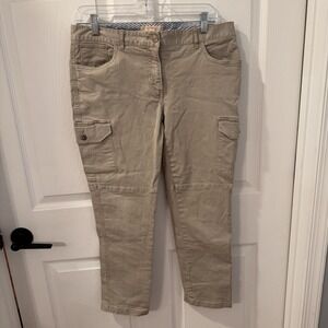 Brooks Brothers Women's Pants Size 10 32x24.5 Natalie Fit Khaki 5 Pocket‎ Jeans